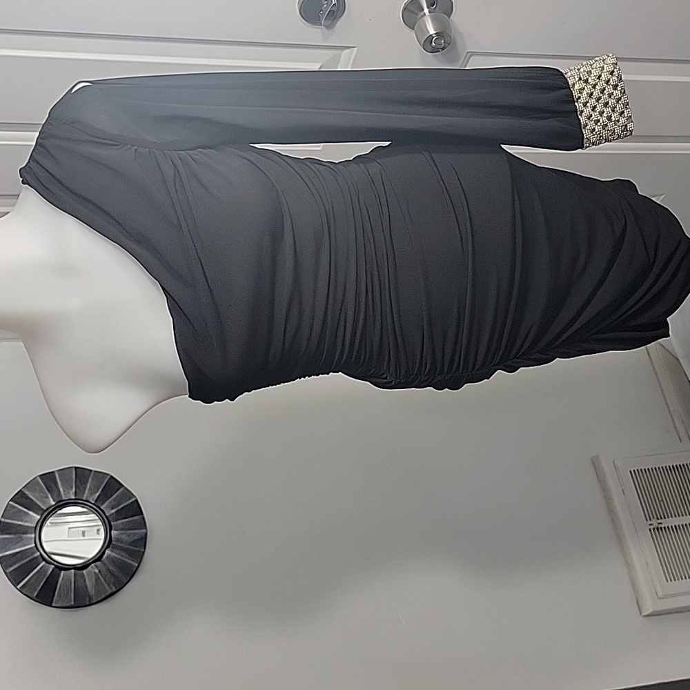 Jodi Kristopher  One Shoulder Mini Dress